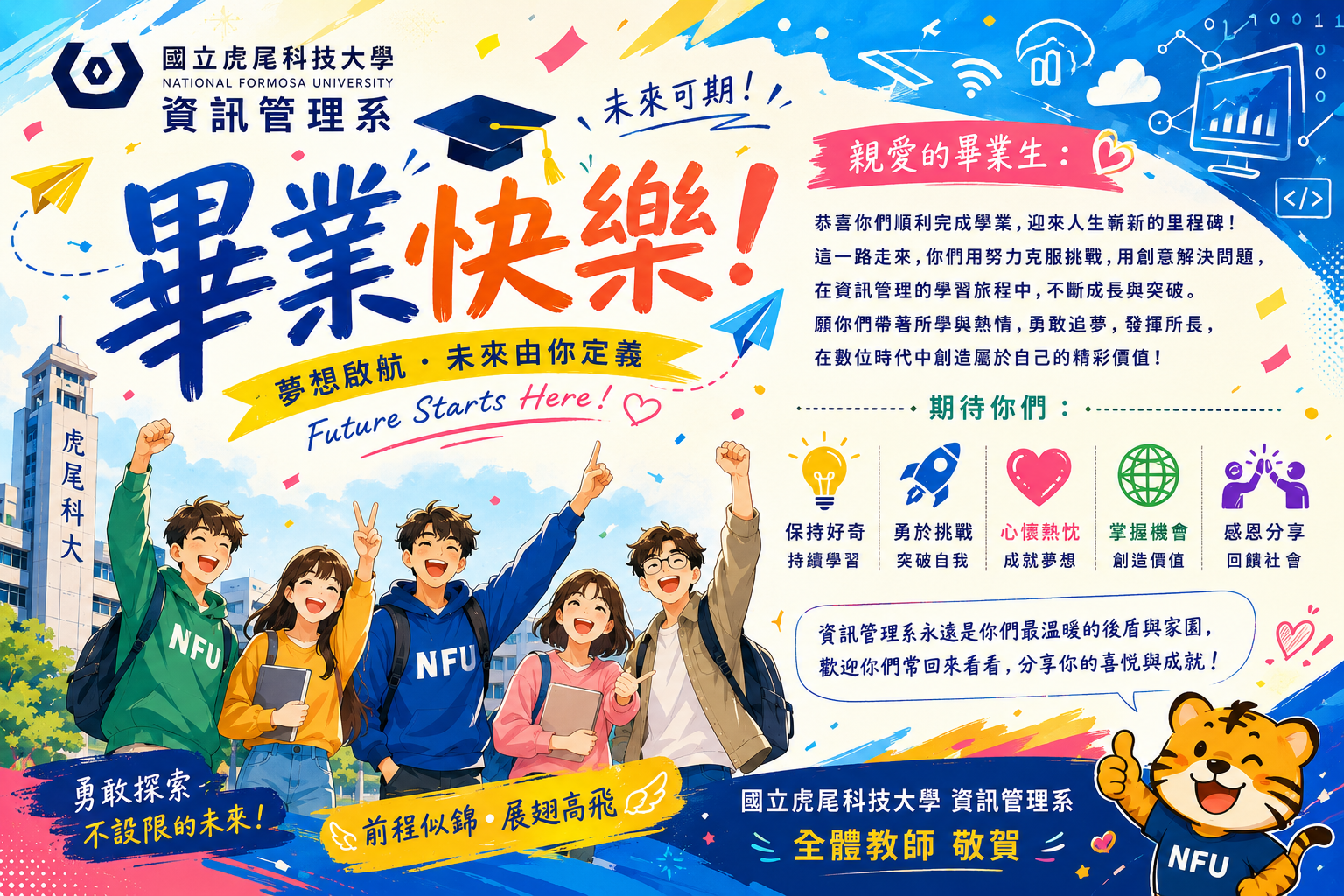 畢業快樂海報