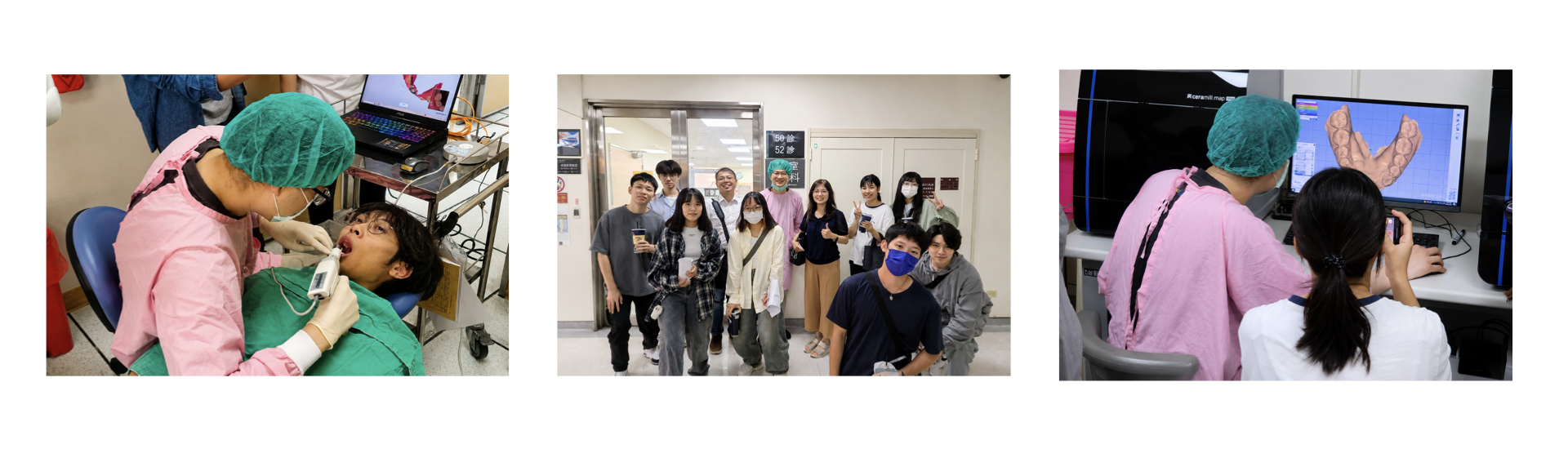 Dean Chun-Hui Wu and Prof. Yen-Kun Lin Lead Students to NTU Hospital Huwei Branch for Cross-Disciplinary and Smart AI Healthcare Exchange on Anti-Snoring Devices with Dental Director Lai, Showcasing Innovative MIS Achievements